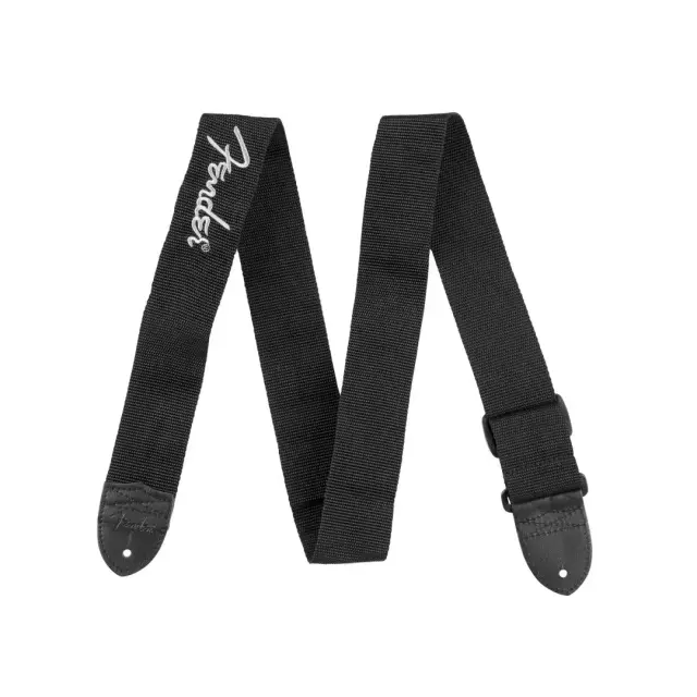 Fender 2" Logo GY Ζώνη Κιθάρας/ Μπάσου Μαύρη
