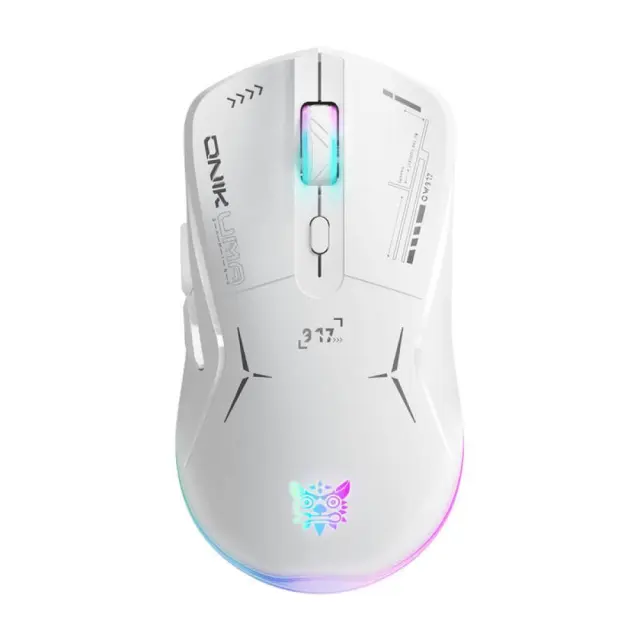 Onikuma CW917 ποντίκι ασύρματο gaming (λευκό)