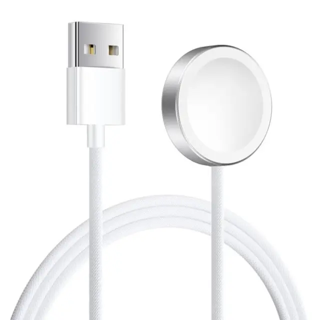 Καλώδιο Φόρτισης USB-A για AppleWatch 5W 1m-White OEM