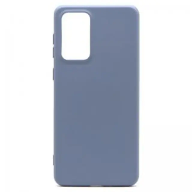 Θήκη Liquid Silicon inos Samsung Galaxy A33 5G L-Cover Γκρι-Μπλε N58195 3