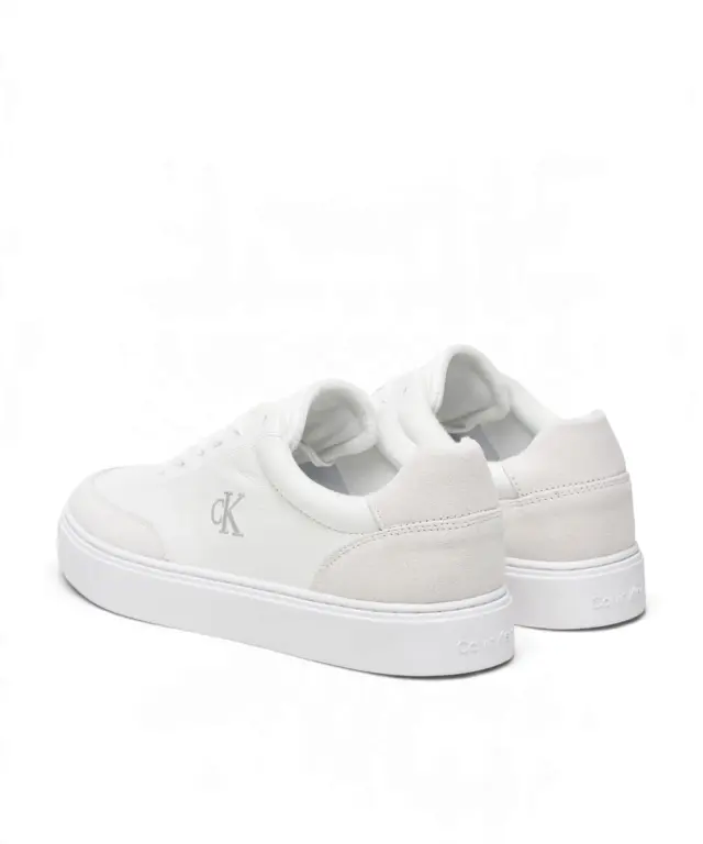 Calvin Klein - Ανδρικά Sneakers Cups Oxf Tmb Lth-Su Tc HM0HM02354-0K4 Λευκό 3