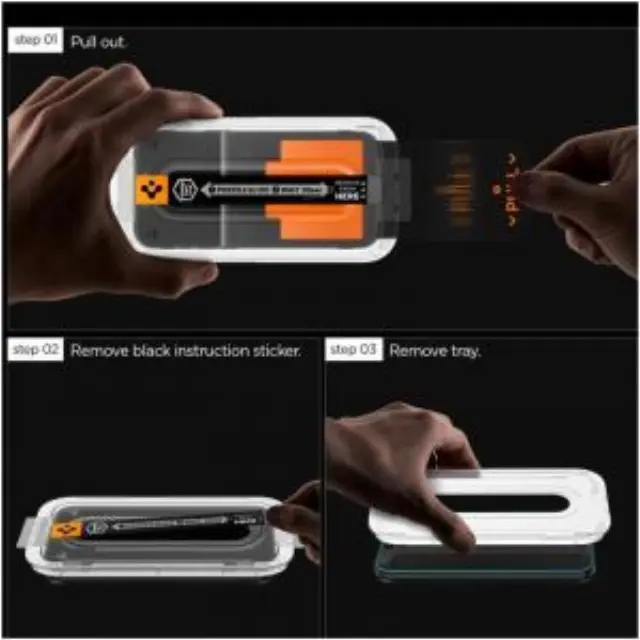 Tempered Glass Full Face Spigen Glas.tR EZ-FIT Samsung Galaxy S25 FE 5G (2 τεμ.) N70341 2