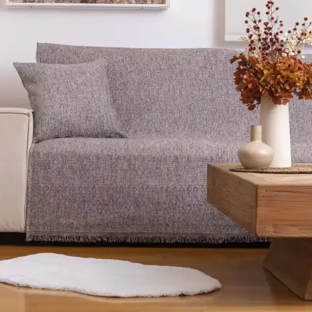 Ριχτάρι Σενίλ Διθέσιο Terra Σπαγγί 180 x 250 cm Σπαγγί 180 x 250 cm