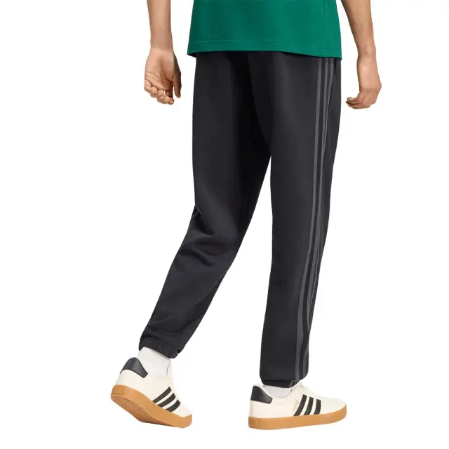adidas Sportswear Men's 3Stripes Fleece Tapered Cut Pant Μαύρο KY4124 (adidas Sportswear) 2