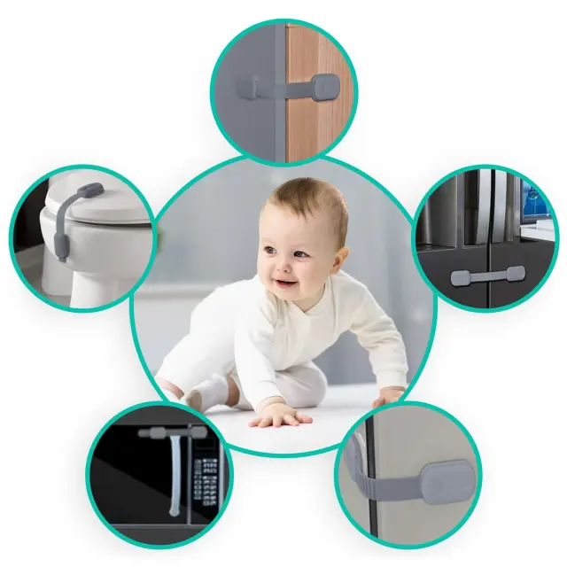 Ricokids Προστατευτικά γενικής χρήσης 6τμχ Γκρι 3