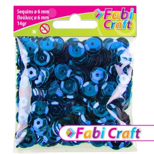 Πούλιες Fabi 6mm 14gr Μπλε