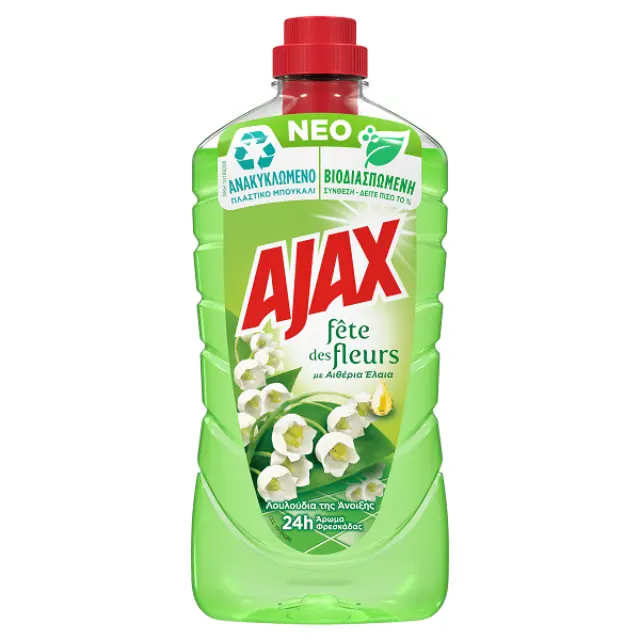 Γενικό Καθαριστικό AJAX Λουλούδια Της Άνοιξης 1lt