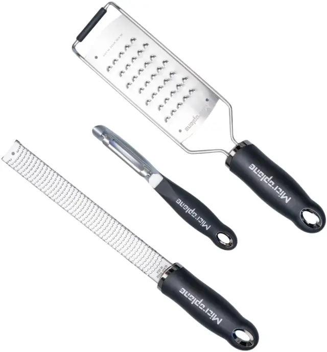 Microplane Gourmet Σετ Τρίφτης & Ξεφλουδιστή 3τμχ