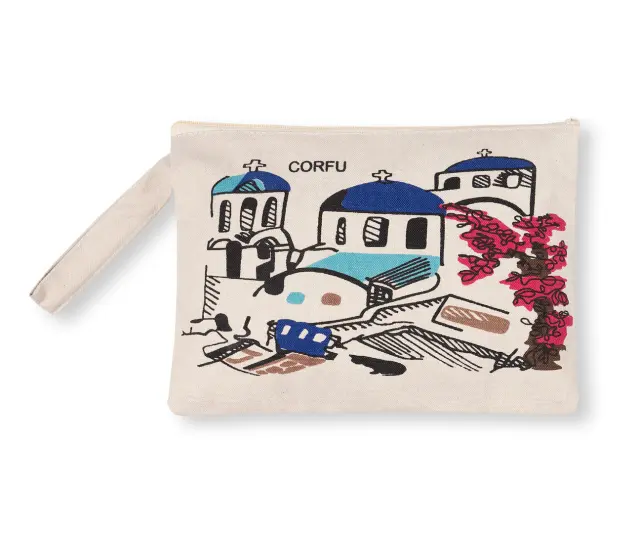 Πορτοφόλι καραβόπανο (30cm x 20cm) canvas 3 CORFU - -