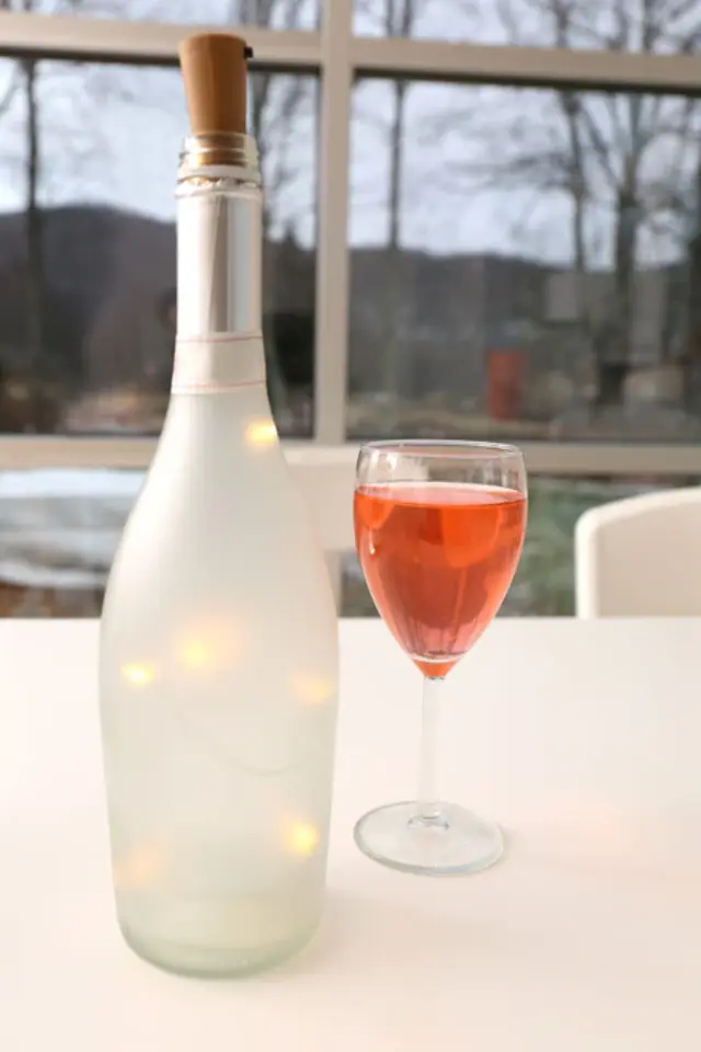 Πώμα με διακοσμητικά λαμπάκια Bottle Top String Lights copper LT18 2