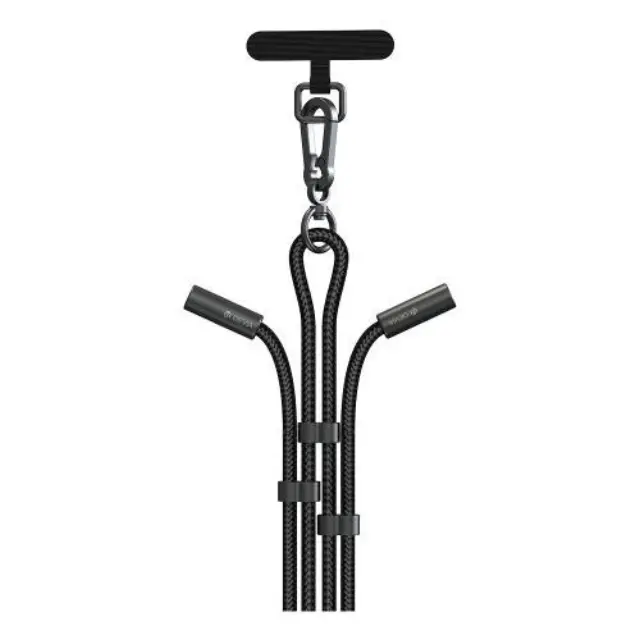 Καλώδιο Σύνδεσης USB 2.0 Devia EC657 Woven Adjustable Lanyard USB C σε USB C PD 60W 1.6m Extreme Μαύρο N66391