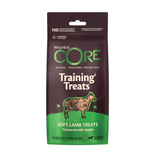 Wellness Core Training Treats με Αρνί & Μήλο για Σκύλους 170gr Μονόχρωμο