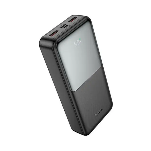 Hoco J136A Power Bank 20000mAh 22.5W με 2 Θύρες USB-A και Θύρα USB-C Μαύρο