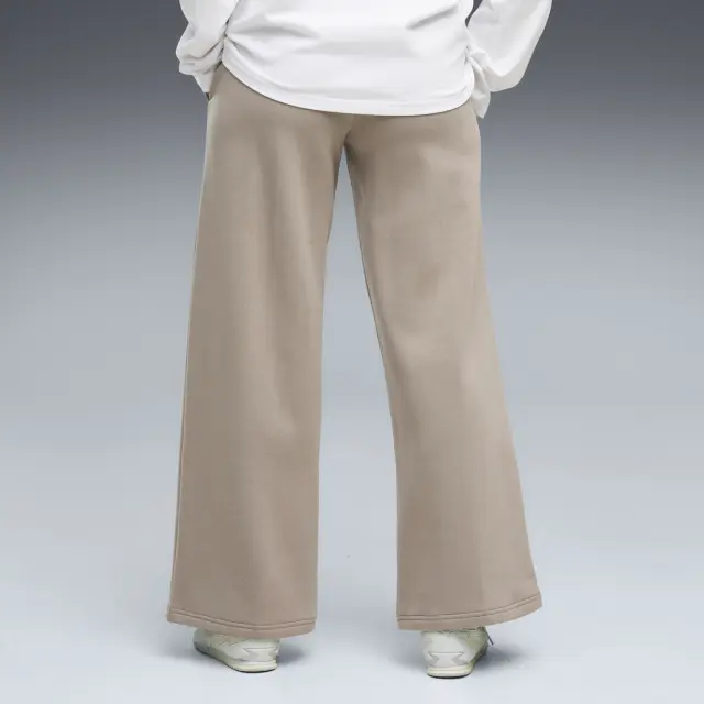 Puma Ess Wide Leg Pants Mouse Gray 692919-81 - L 2