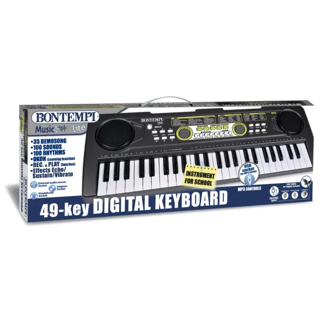 Bontempi Ηλεκτρονικό Πιάνο Συνθεσάιζερ 49 Πλήκτρων 154970 2