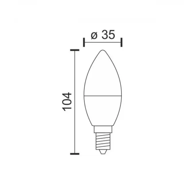 ΛΑΜΠΤΗΡΑΣ LED E14 SMART WiFi 5.5W RGB 2