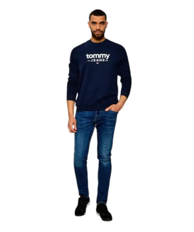 Tommy Hilfiger - Ανδρικό Φούτερ Graphic DM0DM23392-C1G Μπλε 3