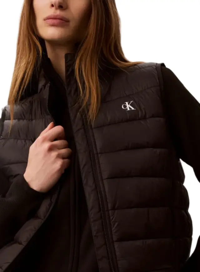 Calvin Klein γυναικείο αμάνικο packable κροπ μπουφάν LV047G506G-1 2