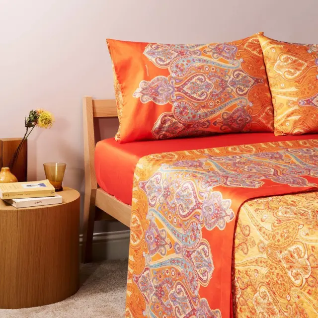 Σετ Σεντόνια King Size Bassetti Granfoulard Ragusa Gold 250x280 2