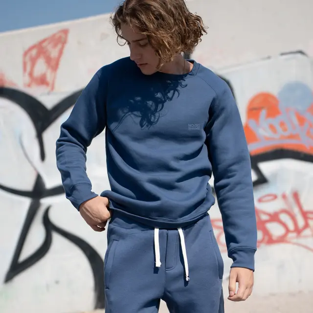 Φούτερ Noshame® Indigo με τύπωμα - 512420 - S