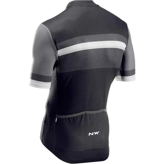 ΜΠΛΟΥΖΑ NORTHWAVE ORIGIN ΚΟΝΤΟ ΜΑΝΙΚΙ SS21 - ΜΑΥΡΟ - LARGE 2