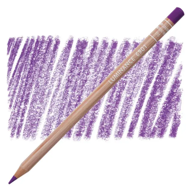 Ξυλομπογιά Caran d'Ache Luminance - 115 Quinacridone Purple