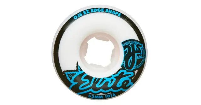 OJs Wheels Elite EZ Edge White 52mm