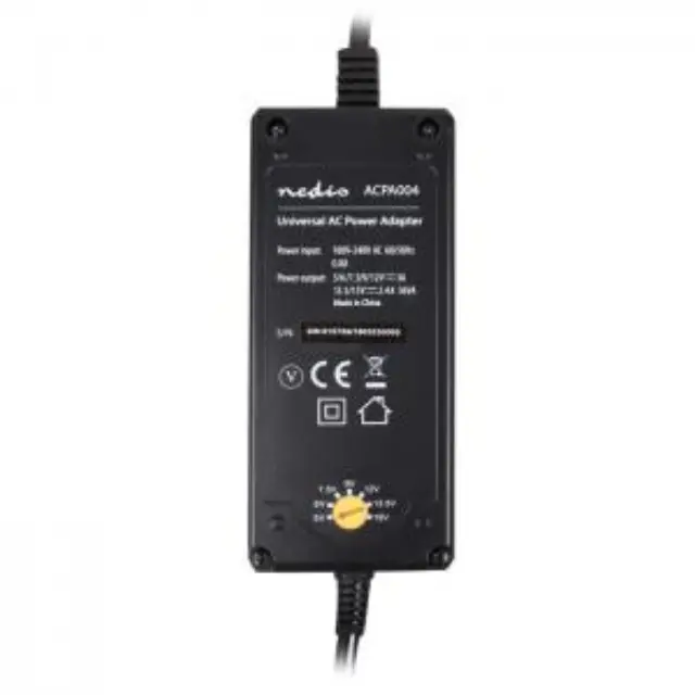 Universal τροφοδοτικό 36W switching με συμπαγή σχεδιασμό έξοδο 5-15V και ενδεικτική λυχνία LED. 3