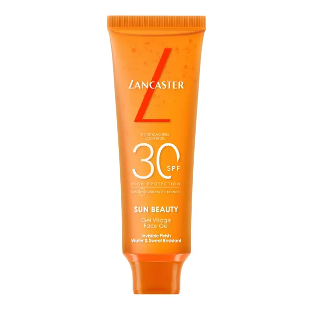 Lancaster Sun Beauty Face Gel Invisible Αντηλιακό Gel Προσώπου SPF30 50ml