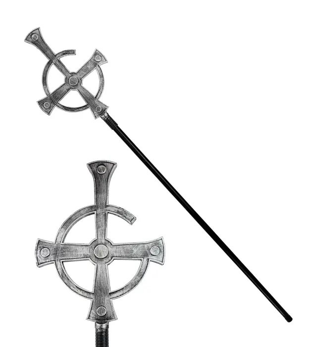 Αποκριάτικο Αξεσουάρ Μπαστούνι Black Mass 145εκ (Widmann) (W-16789)