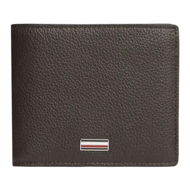 Ανδρικό Δερμάτινο Πορτοφόλι Tommy Hilfiger AM0AM14496-GB6 Καφέ Καφέ - One Size
