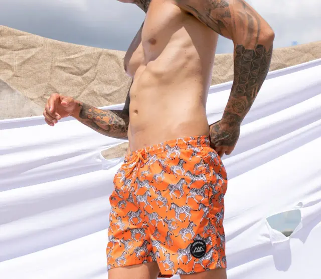 Μαγιό Noshame® Orange Pattern - 682194 - S 2