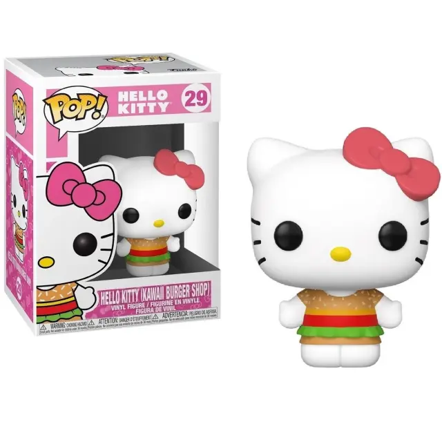 Φιγούρα Funko POP! Hello Kitty S2 - Hello Kitty (Kawaii Burger Shop) #29 Vinyl Figure