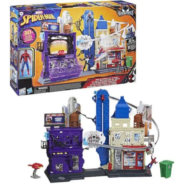 Hasbro Marvel: Spider-Man Venomversus - Web Slinging City Playset (G0737)