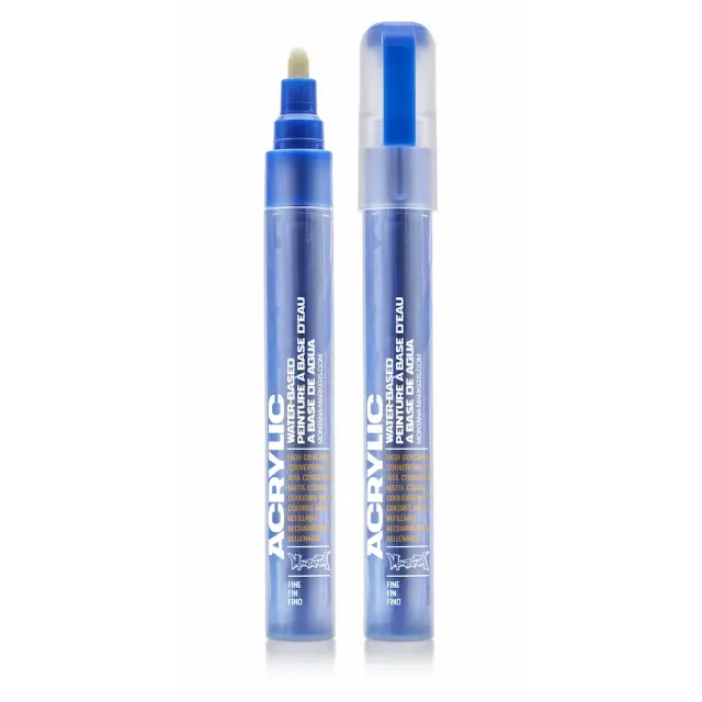 MONTANA ACRYLIC MARKER FINE 2 Yellow Light (SH1000)