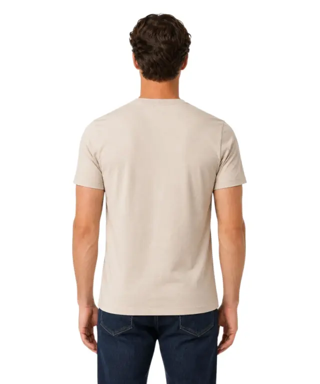 Norway Nautical School - Ανδρικό T-shirt Κοντομάνικο 866031-BEIGE Μπεζ 2