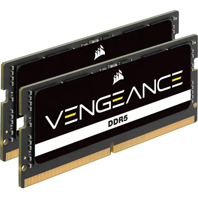 Corsair SO-DIMM 64 GB DDR5-5600 (2x 32 GB) Dual-Kit (black, CMSX64GX5M2A5600C48, Vengeance)
