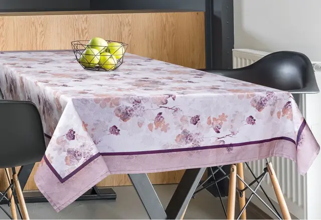 Τραπεζομάντηλο 140x180 Beauty Home Tuesday 8321 Ροζ 100% βαμβακερό