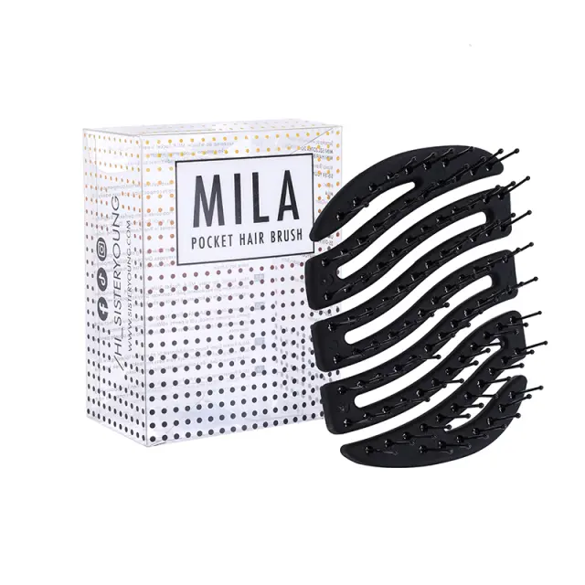 Sister Young Mila Pocket NV Επαγγελματική Βούρτσα Black