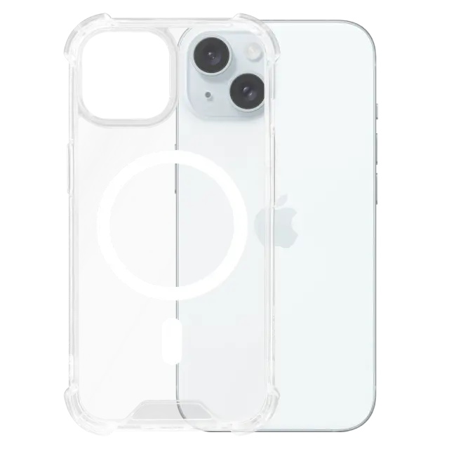 Tactical MagForce Plyo Cover for Apple iPhone 15 Transparent 3