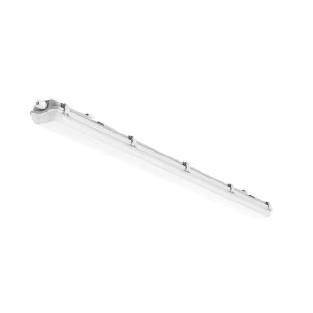 Στεγανό Φωτιστικό LED Tube 2x1.20m PC IP65 VALUE Κίτρινο Μαύρο