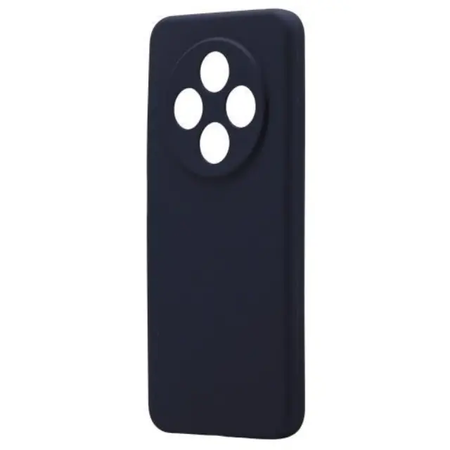 Θήκη Liquid Silicon inos Xiaomi Poco C75/ Redmi 14C Velvet Σκούρο Μπλε N69018