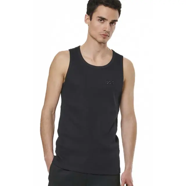 Body Action Men's Basic Sleeveless Tank Top Μαύρο 043508-01 (Body Action)