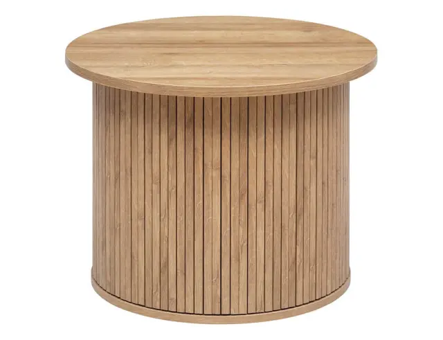 Τραπεζάκι Βοηθητικό Colva Atmosphera με διαστάσεις 60x60x45cm - MDF - Απόχρωση Ξύλου 197747 2