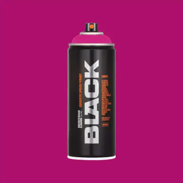 Montana Black Spray Paint 400ml BLK-3160 Good Times