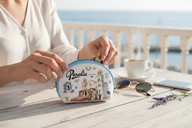 Πορτοφόλι Souvenir μπρελόκ mini - Σετ 10pcs - PVC - Paralia - 10*8*3cm - 871770 3