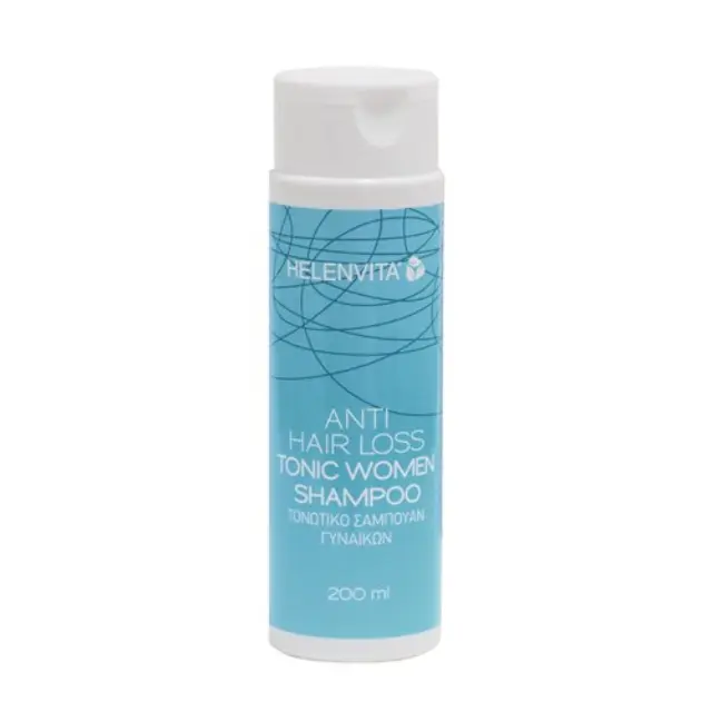 HELENVITA Anti Hair Loss Tonic Women Shampoo Τονωτικό Σαμπουάν για Γυναίκες που Περιορίζει την Τριχόπτωση 200ml 2