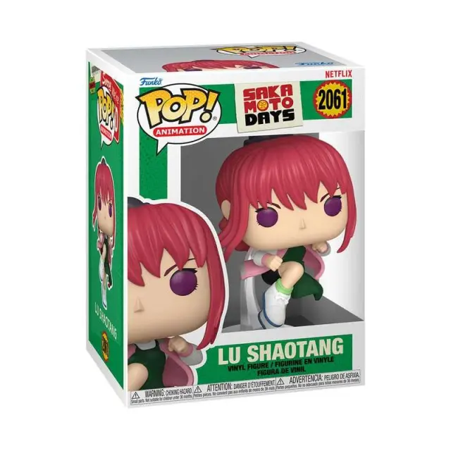 Sakamoto Days POP! Animation Vinyl Figures Lu 9 cm 2