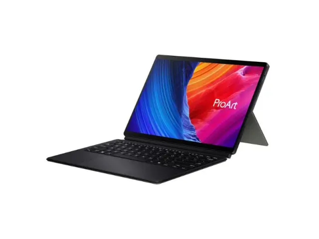 ASUS Laptop ProArt PZ13 OLED HT5306QA-OLED-LX003X 13.3 3K (2880 x 1800) Touch 60Hz Snapdragon X Plus X1P 42 100/16GB/1TB SSD NVMe PCIe 4.0/Qualcomm Adreno GPU/Win 11 Pro/2Y/Nano Black 3