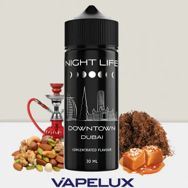 Night Life Flavor Shots Downtown 20ml to 120ml